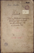 Protokoly koly 1788 - 1845